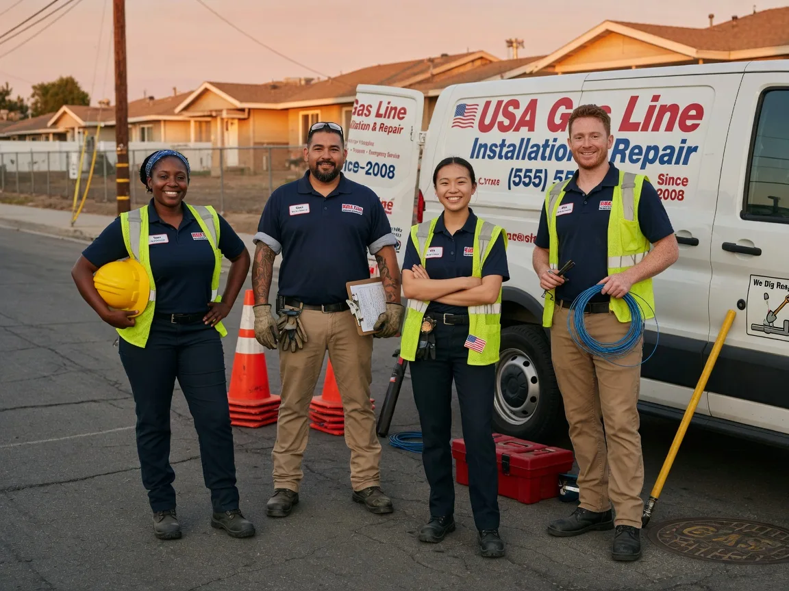 Gas Line Installation company in Fannettsburg, PA